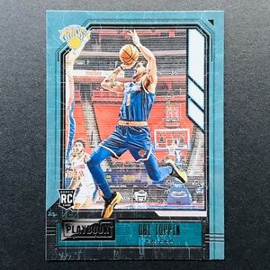 Obi Toppin RC - 2020-21 Panini Chronicles Playbook #177